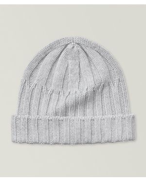 Gran Sasso Cable-Knit Cashmere Toque - Grey