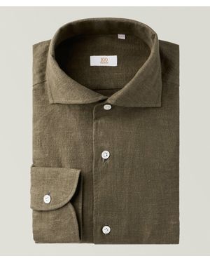 100 Hands Linen Dress Shirt - Green