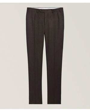 Canali Kei Wool Dress Pants - Grey
