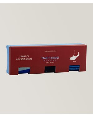 Marcoliani 3-pack Invisible Touch Original Socks - Red