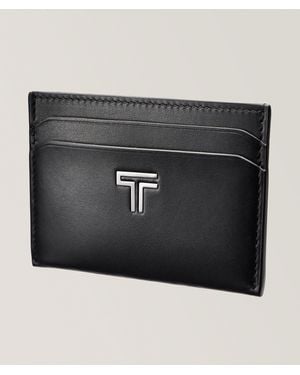 Tumi Turin Slim Leather Cardholder - Black