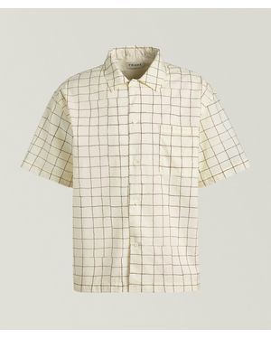 FRAME Vintage Check Printed Shirt - Natural