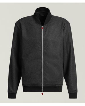 Kiton Wool Blouson - Black
