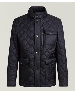 Joop! Quilted Field Jacket - Blue