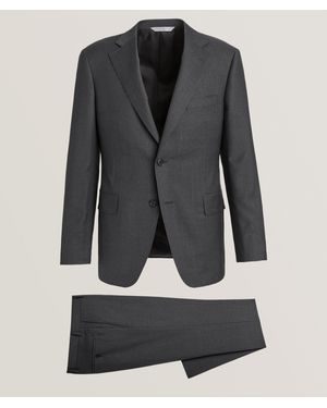 Samuelsohn Madison Wool Suit - Grey