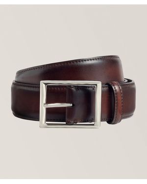 Berluti Classic Leather Belt - Brown