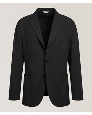 Boglioli Garment Dyed Sport Jacket - Black