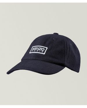 KENZO Tag Baseball Cap - Blue