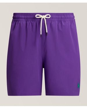 Polo Ralph Lauren Traveller Classic Swimming Trunks - Purple