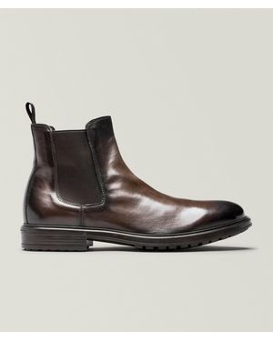 To Boot New York Largo Leather Chelsea Boots - Black