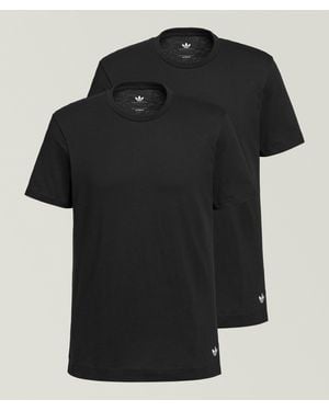 adidas Two-Pack Comfort Core T-Shirt - Black
