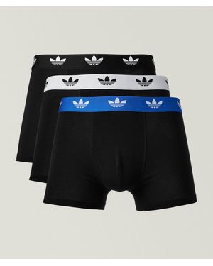 adidas Three-Pack Comfort Flex Trunk - Black