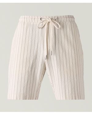 Dek ÂInfinity 360 Seersucker Bermuda Shorts - Natural