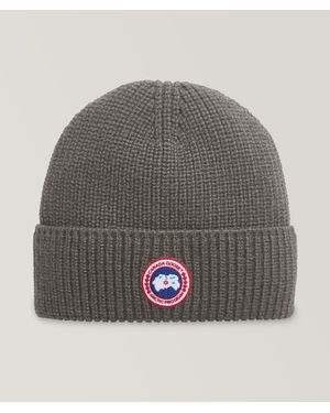 Canada Goose Arctic Disc Rib Wool Toque - Grey