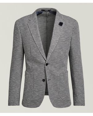 Joop! Hoverest Houndstooth Sport Jacket - Grey