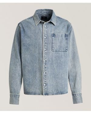 Neuw Regular-Fit Denim Shirt - Blue