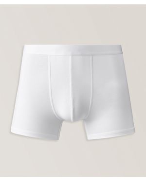 CDLP Lyocell-Blend Boxer Brief - White