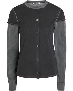 Our Legacy Heat Layered-Effect Cotton Top - Black