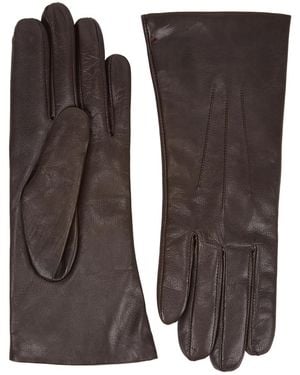 Dents Isabelle Leather Gloves - Brown