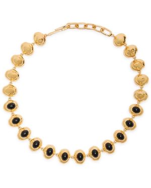 Joanna Laura Constantine Statement 18Kt-Plated Choker - Metallic