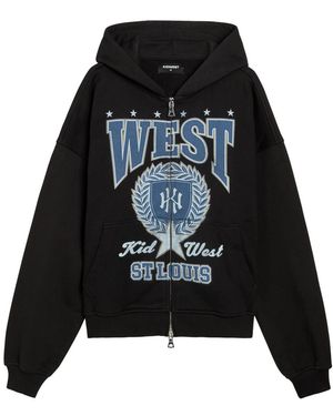 Kidwest St Louis Hooded Cotton Sweatshirt - Black