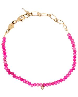 Anni Lu Pump Up The Jam 18Kt-Plated Bracelet - Pink