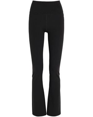 Vuori All The Feels Slim Flared-Leg Stretch-Jersey Leggings - Black