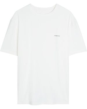 Condition Everyday Logo Stretch-Jersey T-Shirt - White