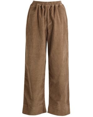 Skall Studio Jasmine Straight-Leg Corduroy Trousers - Natural