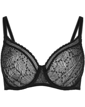 Simone Perele Comete Underwired Lace Bra - Black