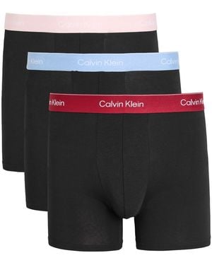 Calvin Klein Icon Stretch-Cotton Boxer Briefs - Black