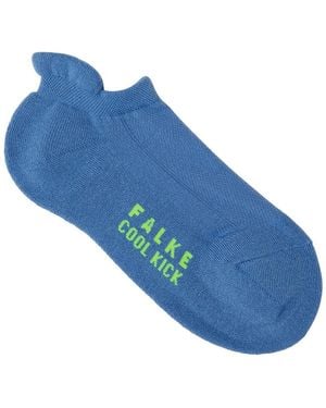 FALKE Cool Kick Jersey Trainer Socks - Blue
