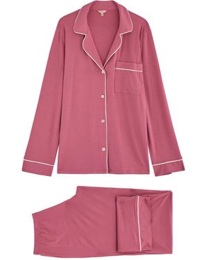 Eberjey Gisele Jersey Pyjama Set - Red