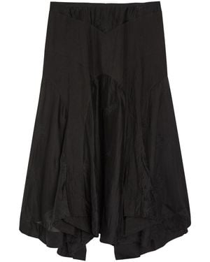 Our Legacy Petti Embroidered Woven Skirt - Black