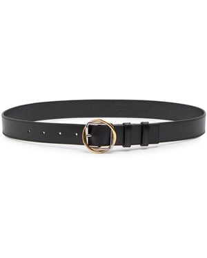 Jacquemus Le Ceinture Salon Leather Belt - Black