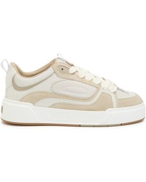 Cleens Essential Skate Panelled Trainers - White