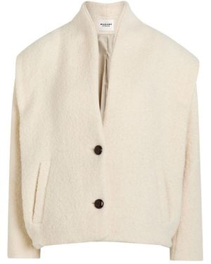 Isabel Marant Drogo Bouclé Jacket - Natural