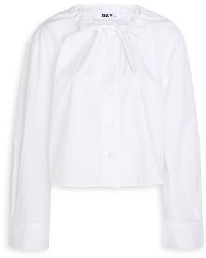 Day Birger et Mikkelsen Birch Chintz Cotton Shirt - White