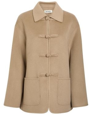 Rohe Pankou Wool And Cashmere-Blend Jacket - Natural