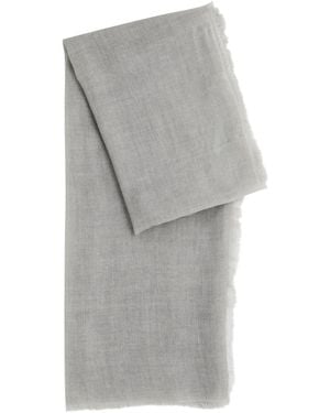 AMA Pure Cashmere Scarf - Gray