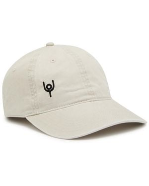 Now You Live Origin Logo-Embroidered Cotton Cap - White