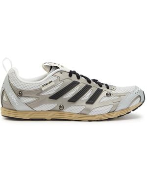 Adidas x Song For the Mute X Sftm Adizero Panelled Mesh Trainers - White