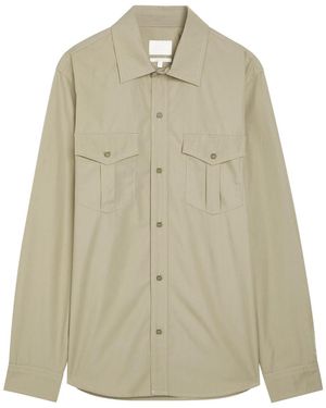 A.P.C. Warren Cotton-Poplin Overshirt - Natural