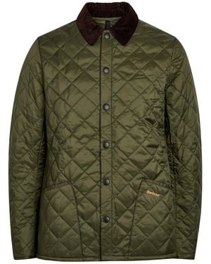 Barbour Liddesdale Quilted Nylon Jacket - Green