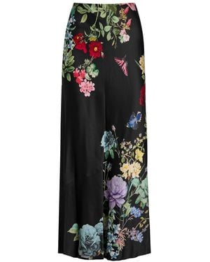 Alice + Olivia Terese Slip Skirt - Black