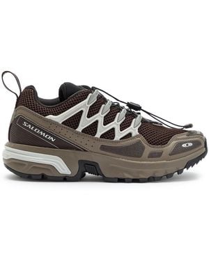 Salomon Acs + Og Paneled Mesh Sneakers - Gray