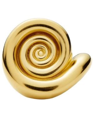 Missoma Spiral Dome Statement Ring - Metallic