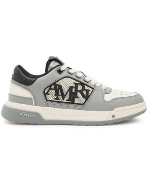 Amiri Classic Logo-Appliquéd Leather Trainers - White