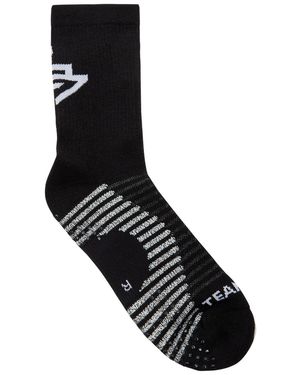 Represent 247 Trail Logo-Intarsia Knit Socks - Black