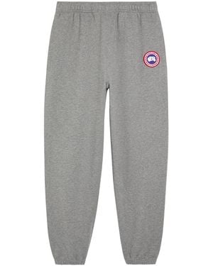 Canada Goose Rover Logo Cotton Joggers - Grey